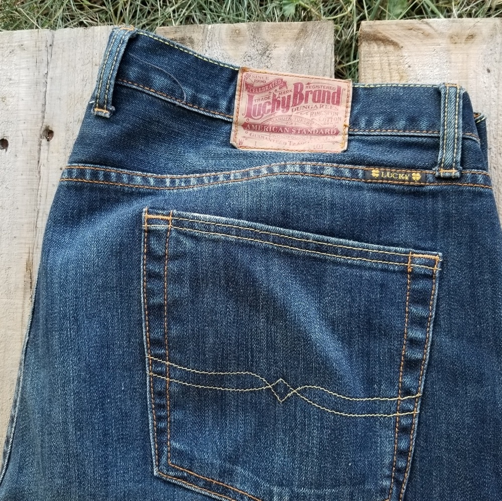 Lucky Brand Jeans size 38x30 - Picture 3 of 3